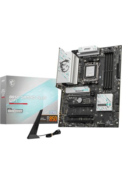 MSI Placa de baza MSI B850 GAMING PLUS WIFI, AMD B850, AM5, DDR5, ATX