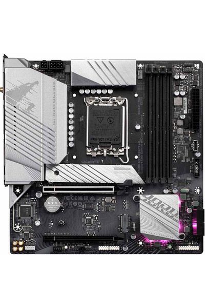 Gigabyte Placa de baza GIGABYTE B760M AORUS ELITE AX, DDR5, Intel B760, LGA 1700, mATX
