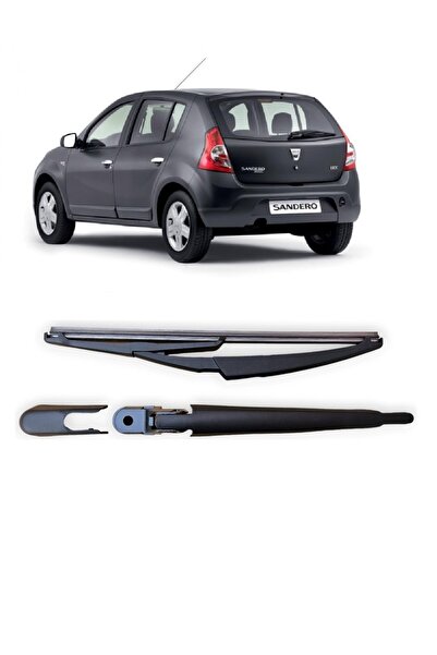 CMEPARTS Dacia Sandero 2 2013-2020 Arka Cam Silecek Kolu Ve Süpürgesi Takım 2...