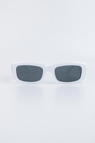 Silvio Monetti Women's White UV 400 Protected Sunglasses 23sm8097r03