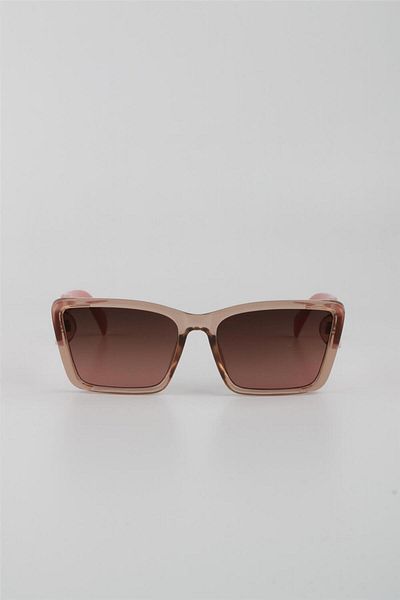 Silvio Monetti Pink Matte Uv400 Filter Women's Sunglasses G24Sms2301R04
