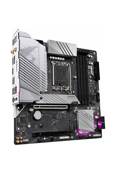 Gigabyte Placa de baza GIGABYTE B760M AORUS ELITE AX, DDR5, Intel B760, LGA 1700, mATX