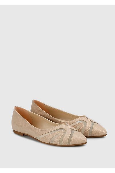 Provoq Women's Nude Shoes