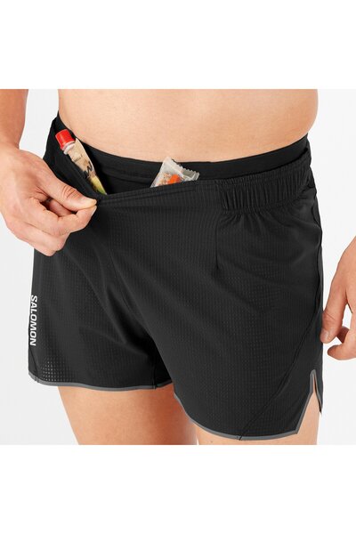 Salomon SENSE AERO 3'' Erkek Koşu Şortu Black LC1870400