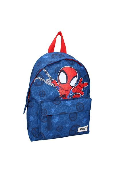 SPIDERMAN Backpack with two compartments, multicolor, 31x10x25 cm, adjustable straps, Spiderman Made For Fun