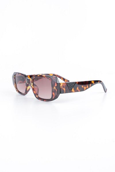 Silvio Monetti Women's Leopard Uv 400 Protected Sunglasses 23smj58277r03