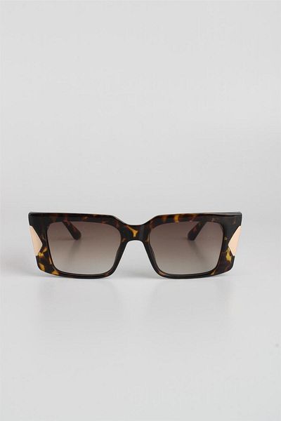 Max Polo Leopard Gradient Uv400 Filter Women's Sunglasses G24mps3207r03