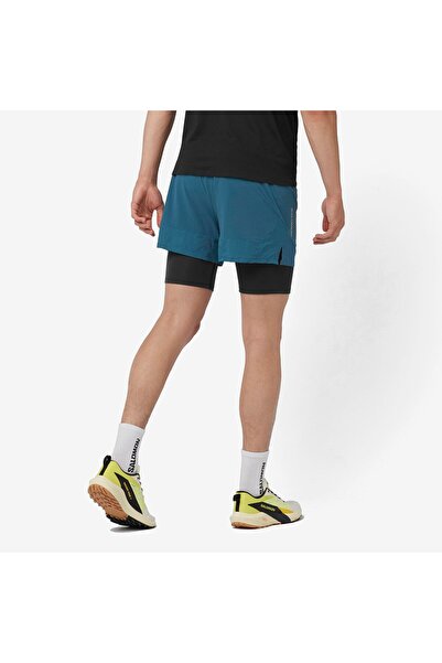 Salomon SENSE 2IN1 Erkek Koşu Şortu DEEP DIVE LC2177100