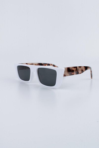 Silvio Monetti Women's White UV 400 Protected Sunglasses 23sm6033r05