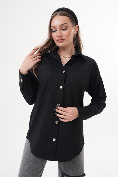 Laressi Габардинова риза с джобове