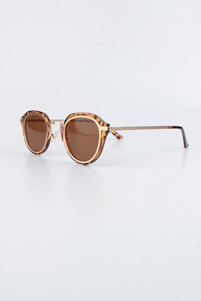 La Viva Unisex Brown UV 400 Protected Unisex Sunglasses 23lv5004r07