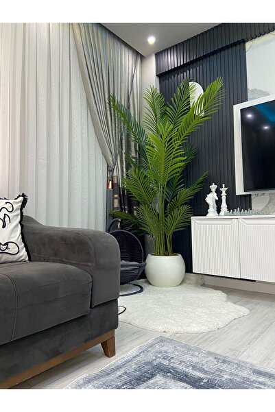İremÇiçekçilik Yapay Cıcek Uygula Yapay Ağaç 200 Cm 18 Yaprak Areka
