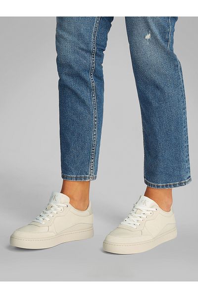 Calvin Klein Calvin Klein Men Turtle Dove & Eggshell Classic Cupsole Mg Wn Sneakers