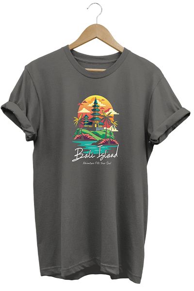 remonz Μπλουζάκι με στάμπα Bali Island 100% βαμβάκι