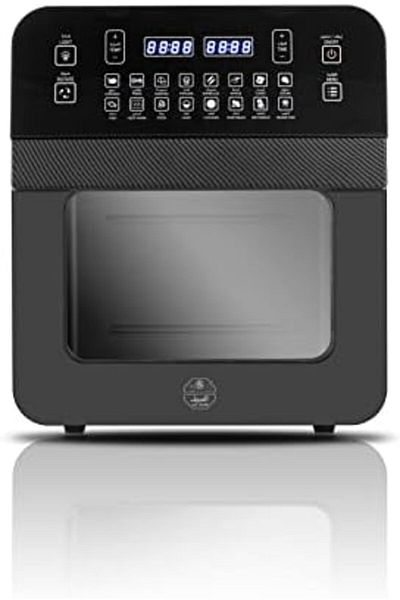 ALSAIF Wide Smart Optical Fiber Air Fryer Alsaif - 12 Liters, Gray, 1500 Watts