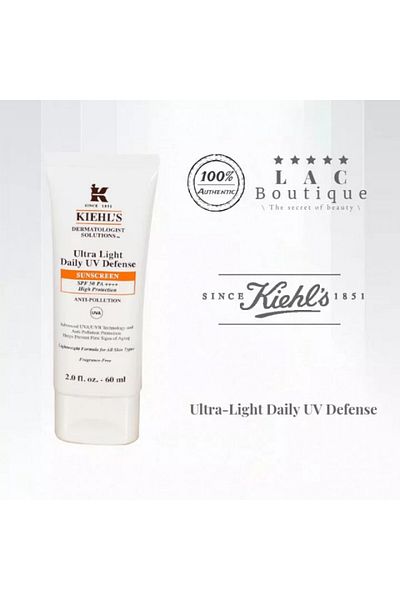Kiehl's High daily protection against UV rays with SPF 50 PA
