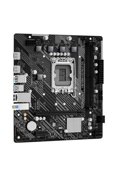 ASROCK Placa de baza ASRock H610M-H2/M.2 D5, Intel H610, LGA 1700, mATX