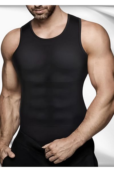 FASPOOR Men's Firming Corset Athlete Chest Belly Waist Gynecomastia Abdominal Abdominal Upright Posture Slimming Corset
