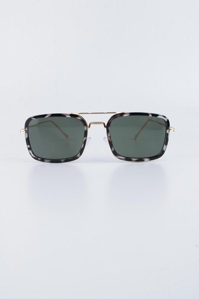La Viva Unisex Black Leopard Uv 400 Protected Unisex Sunglasses 23lv2931br03