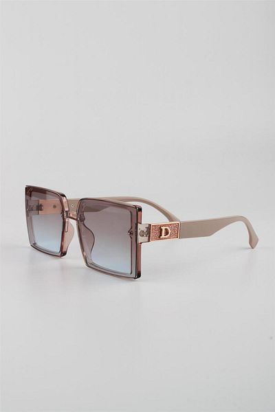 La Viva Beige Women's Sunglasses - Gradient Uv400 Filter G24Lvs3313R06