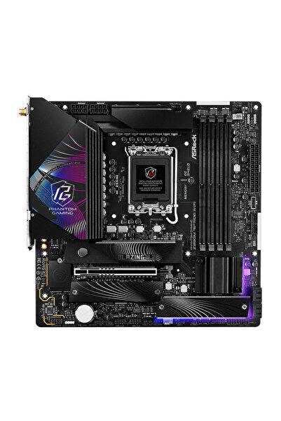 ASROCK Дънна платка ASRock Phantom Gaming Z890M RIPTIDE WIFI, DDR5, mATX, LGA...
