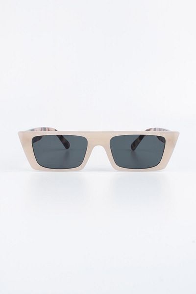 Silvio Monetti Women's Cream UV 400 Protected Sunglasses 23sm6033r04