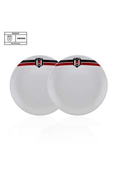 Beşiktaş Neva Lisanslı Arma Logo 2li Servis Tabağı
