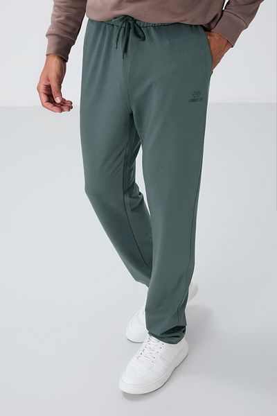TOMMY LIFE Çağla Lace Up Pocket Standard Fit Classic Leg ανδρικό παντελόνι φούτερ - 84682
