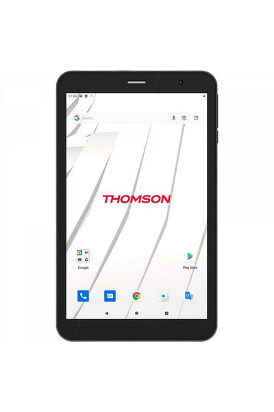 THOMSON Tabletă TEO8 LTE, HD de 8 inchi, Quad-Core, 2 GB RAM, 32 GB ROM, 4G, Android 13Go, negru