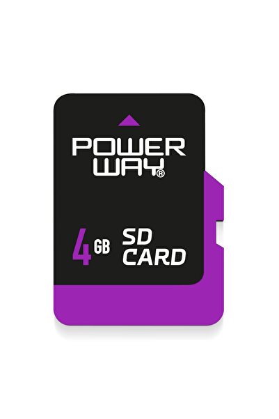 POWERWAY 4 GB Memory Card Adapter Included