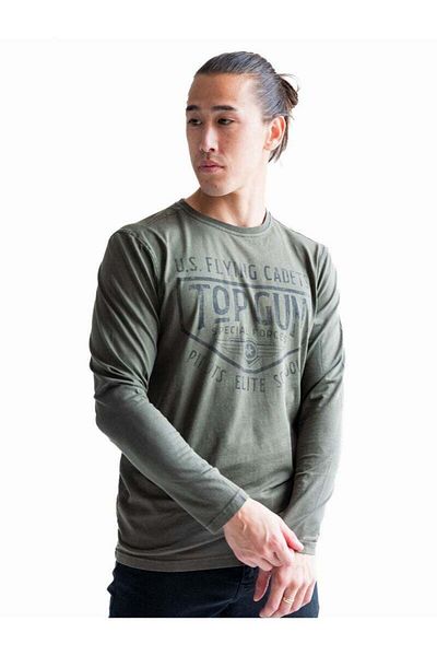 TOP GUN Flying Cadets Graphic Tee for Men Retro Pilot Style Soft Cotton Short Sleeve T-Shirt