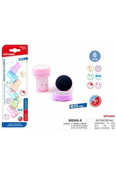 MOTARRO طوابع ذاتية الحبر للأطفال للمعلمين والطلاب وأنشطة الفنون والحرف اليدوية