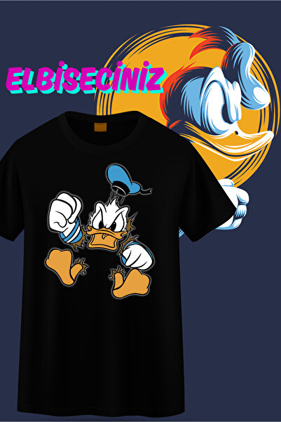 VİZYON İKRA Μπλουζάκι/Τι-σερτ DONALD DUCK με στάμπα μπροστά, ειδικού σχεδιασμ...