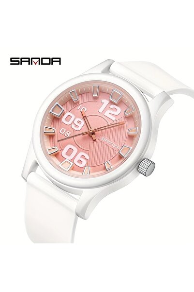 Sanda Sports Watch,Silicone Strap,