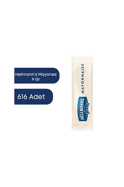 Hellmann's Disposable Mayonnaise 9 g 616 Pieces