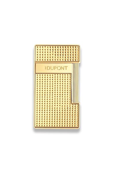 S.T. Dupont Slimmy Puro Çakmak Diamon Head Gold 28119