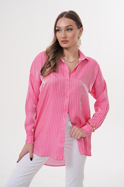 Laressi Simli Çizgili Gömlek
