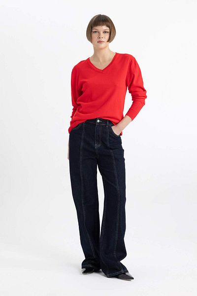 DeFacto Regular fit knitwear sweater b7865axns