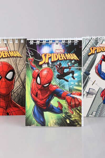 SPIDERMAN Spiderman A7 Notebook with Dekomus
