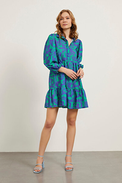 Arma Life Gömlek Yaka Elbise