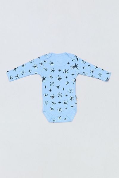 Fulla Moda Star Printed Unisex Kids Bodysuit