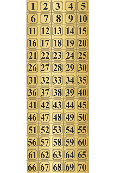 sıradışıhediyem 3,5cmx3,5cm metalna vrata stola ormarića broj 70 komada