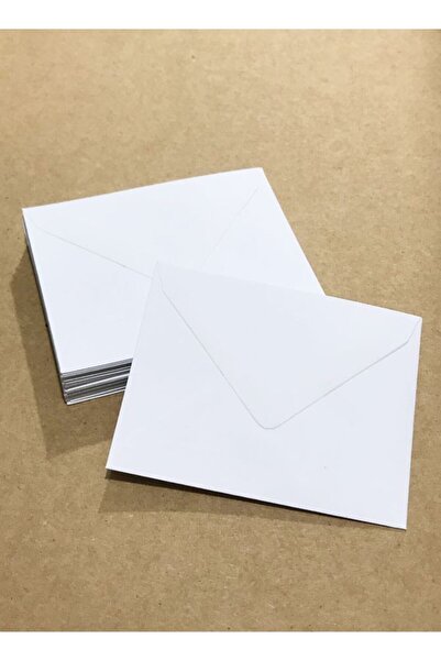 doğan zarf 10 Adet - 7x9 cm Kartvizit Zarfı - Not Kartı Zarfı - Teşekkür Kart...