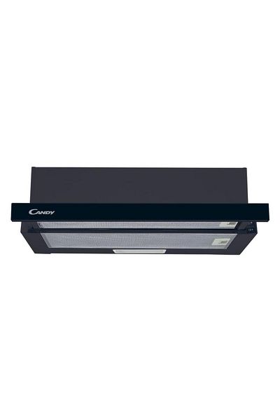 Candy Candy CBT60RBG Built-in Hood, Telescopic, 1000 W, 402 mc/h, LED Light (Black)