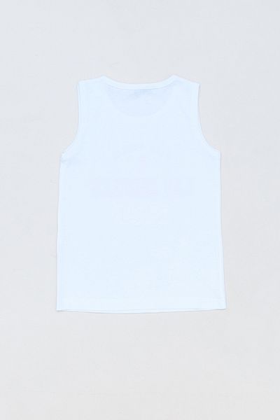 Fulla Moda Tricou fără mâneci pentru fete, 100% bumbac, cu imprimeu text Las Angeles
