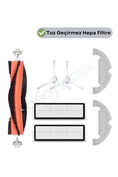 robotyedek Dreame Bot D10 Plus - Perie de schimb compatibilă, filtru, mop, 7 ...