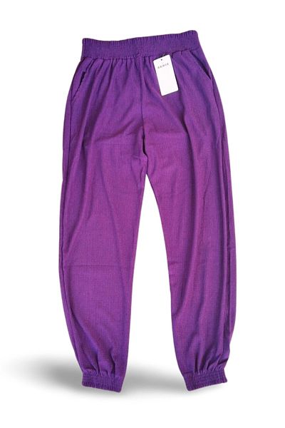 STOREMAX Plus Size Elastic Waist Leg Women's Leggings - Burümcek Fabric R8