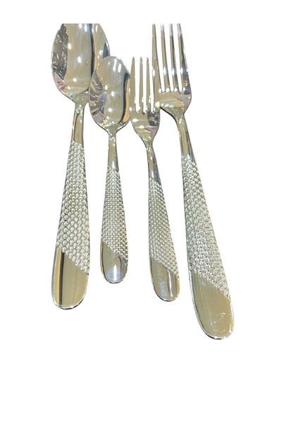 aljahwari CUTLERY SET 24PICES STAINESS STEEL