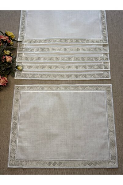 Smiling Home 6 Adet Keten Gold Renk Kervan Modeli Amerikan Servisi/supla