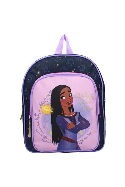 Disney Schoolbag with two compartments, multicolor, 30x25x11 cm, Wish Shining Star Disney